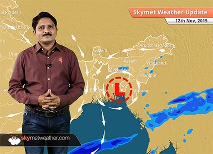 [Hindi] Weather Forecast for November 12, 2015: Skymet Weather