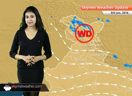 Weather Forecast for January 8: Jammu and Kashmir to receive rain and snow