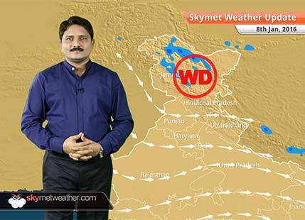 Weather Forecast for January 8: Rain and snow in north India, winter chill over the plains