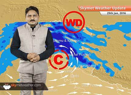 Weather Forecast for January 29: Good rain and snow is expected over Western Himalayas