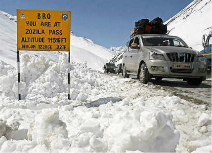 Zojila pass tunnel