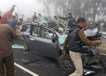 Haryana car accident