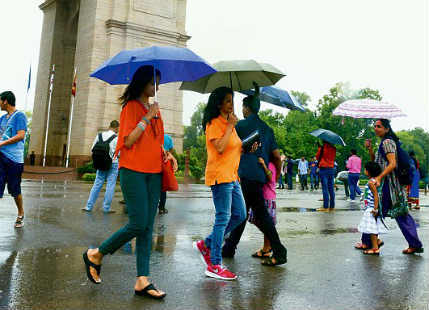 Rain in Delhi