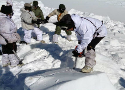 Avalanche in Siachen