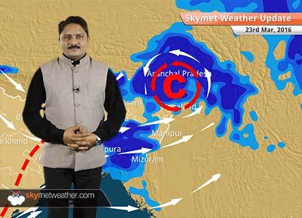 Weather Forecast for March 23: A fresh western disturbance would bring another spell of rain