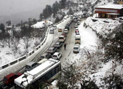 Snow in Himachal Pradesh