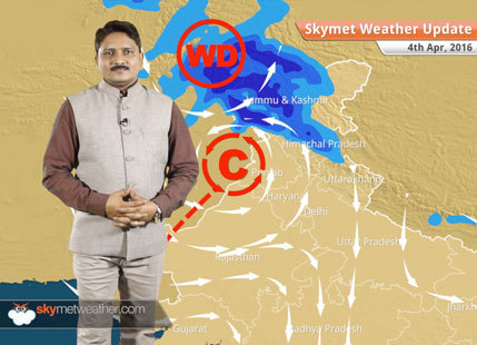 Weather Forecast for April 4: Good rain over hills in North, heat wave continues in central India