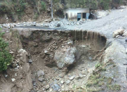 Cloudburst in Shimla