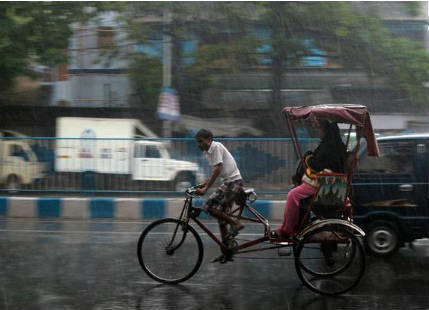 Rain in Kolkata