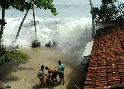 Rain in Machilipatnam