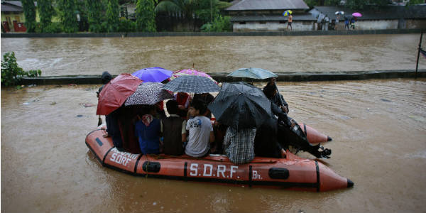 Rain in Northeast India