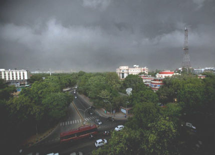 Thundershower in Delhi