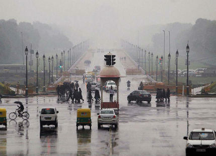 Rain in Delhi