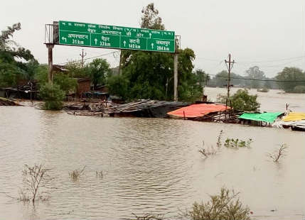 Floods in Satna