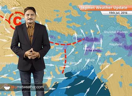 Weather Forecast for July 19: Uttar Pradesh, Bihar, Northeast to witness heavy Monsoon rains