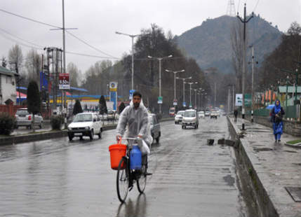 Rain in Kashmir