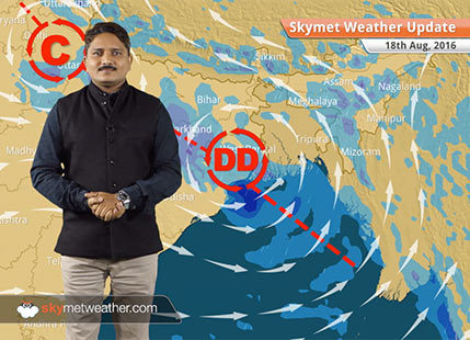 Weather Forecast for Aug 18: MP, UP, Odisha, Jharkhand, Kolkata will witness heavy rains