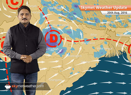 Weather Forecast for Aug 20: Heavy rains to continue in UP, MP, rain in Uttarakhand, Delhi