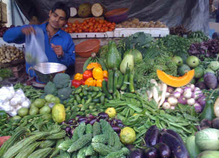 Vegetable price soars in Delhi