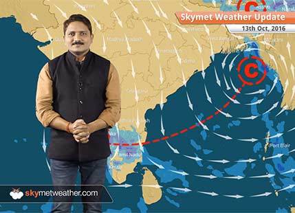 Weather Forecast for Oct 13: Rain in Chennai, Tamil Nadu, Karnataka, Northeast, dry weather in North India