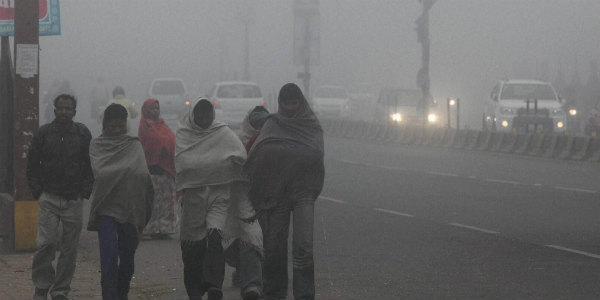 Fog in North India