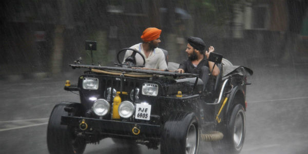 Chandigarh Rains Christmas