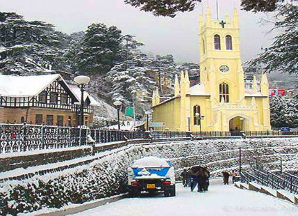 Northern hills of India witness first snow of the season