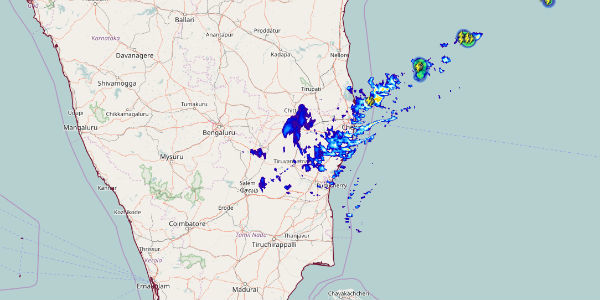 lightning in Chennai