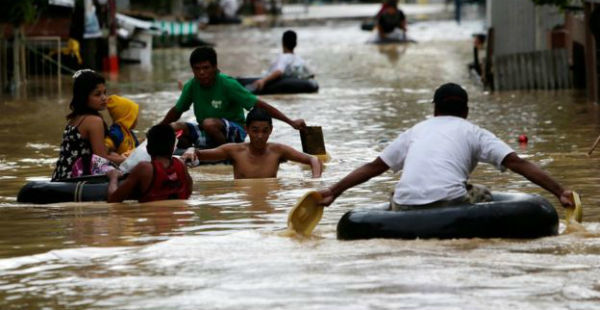 Incessant rains causes flash floods in Philippines, 5 killed