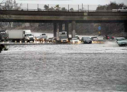 Rain in California