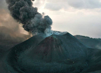 Barren Island Volcano in India