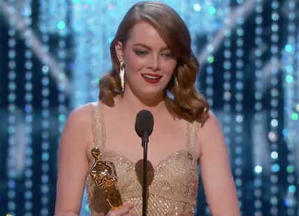 Emma Stone Oscars 2017