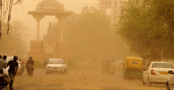 Dust-storm Rajasthan