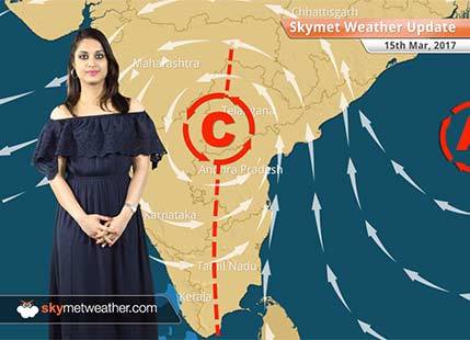 Weather Forecast for March 15: Rain in Bangalore, Dry weather in Northwest India