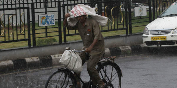 Rain in Bangalore