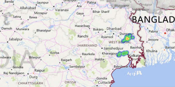 Rain in Bihar, West Bengal, Jharkhand