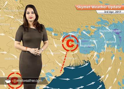 Weather Forecast for April 3: Heatwave to persist in Central India; Rain in Northeast