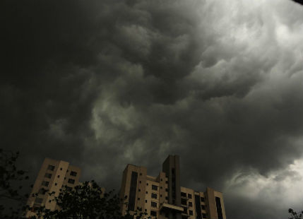 Showers in Kolkata