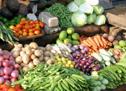 Veggies in Delhi