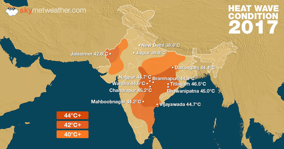 Heatwave to persist over Odisha, Chhattisgarh, Maharashtra, Telangana ...