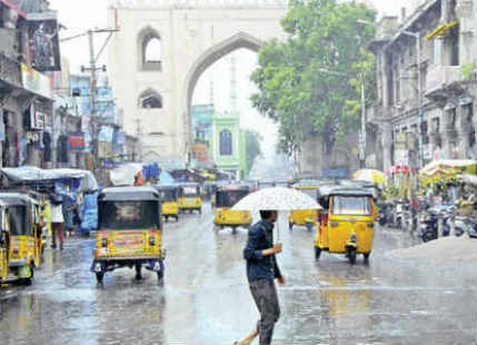 Pre Monsoon rain to visit Hyderabad, pleasant evening in offing