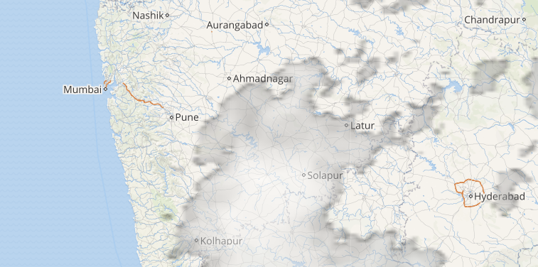 Live status of Lightning and thunderstorm across India