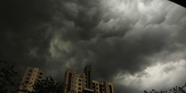 Showers in Kolkata