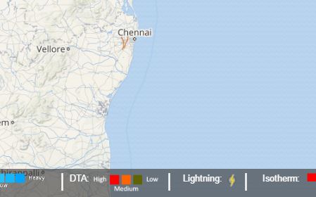 lightning in chennai