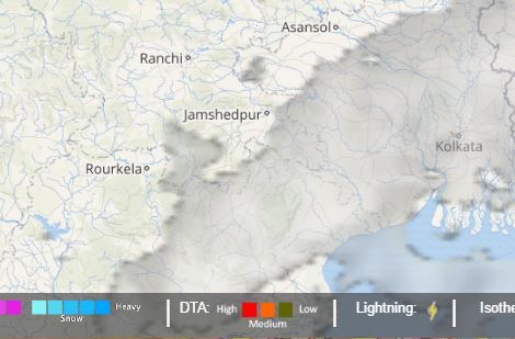 lightning in kolkata