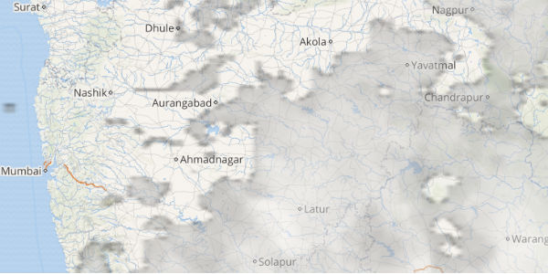 Live status of Lightning and thunderstorm across India