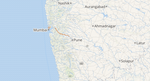 Live status of Lightning and thunderstorm across India