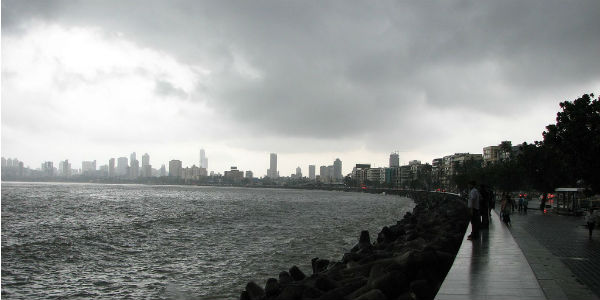 Showers in Mumbai