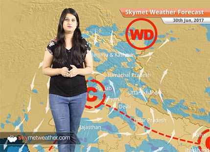 Weather Forecast for Jun 30: Severe weather in Uttarakhand; Rain in Punjab, Haryana, Bihar