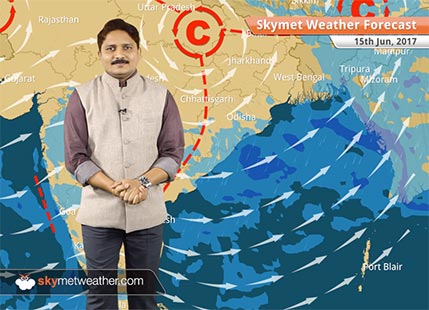 Weather Forecast for Jun 15: Rain in foothills of east UP and Bihar; heatwave in Delhi, Haryana and MP